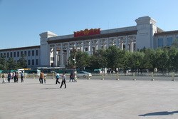 The National Museum of China on the eastern side of Tiananmen Square